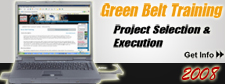 Lean Six Sigma Training: Get more information on our upcoming GREEN BELT COURSE!!!